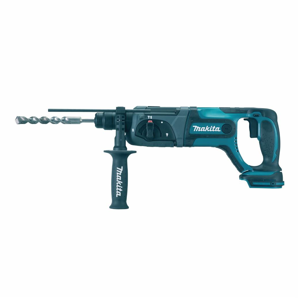 Makita DHR241Z SDS+ Rotary Hammer Drill Long Body; 18 Volt; Bare Unit (Body Only)