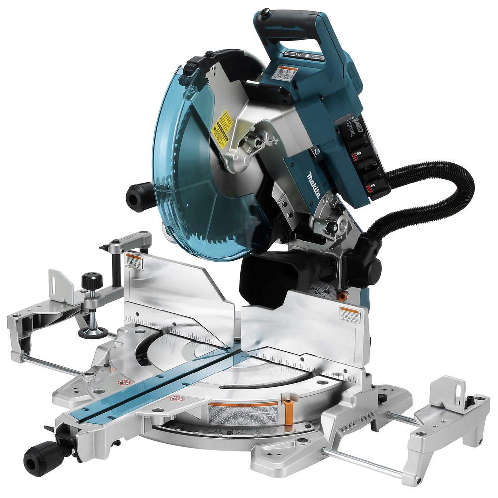 Makita DLS211Z Slide Compound Mitre Saw; Brushless 305mm; 36 Volt (Twin 18 Volt); Depth Of Cut: 92mm