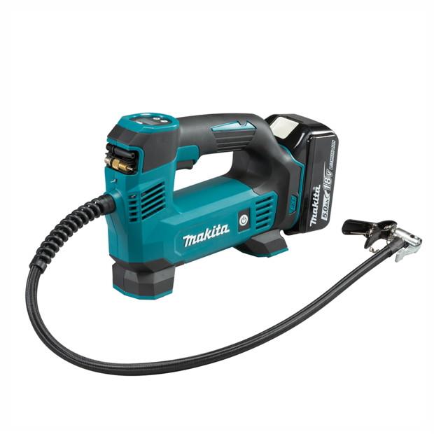 Makita DMP180RT1J Cordless Inflator; LXT; 18 Volt; 1 x 5.0 Ah Battery; Charger & Case