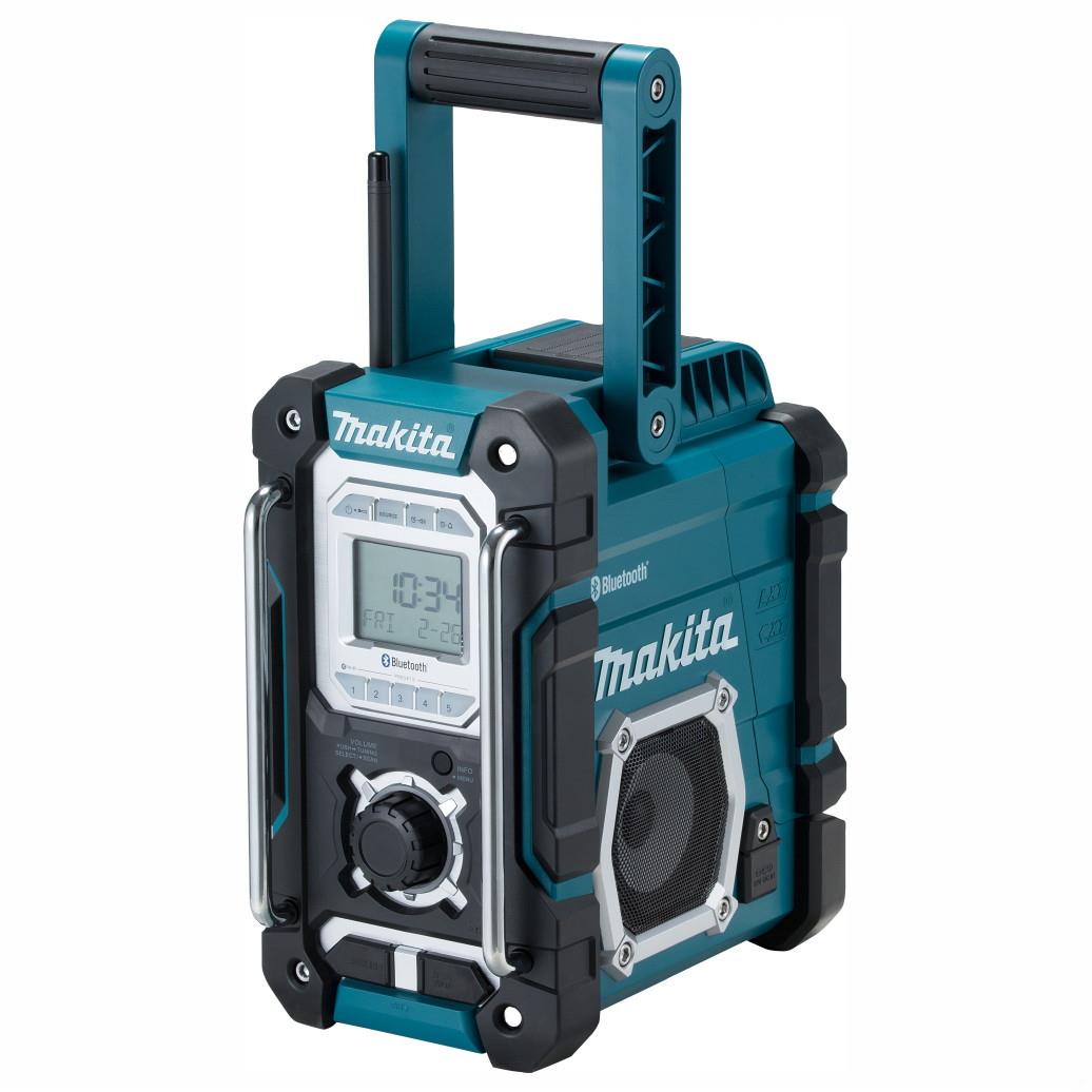 Makita DMR108 Job Site Radio; Bluetooth; Blue (BL)
