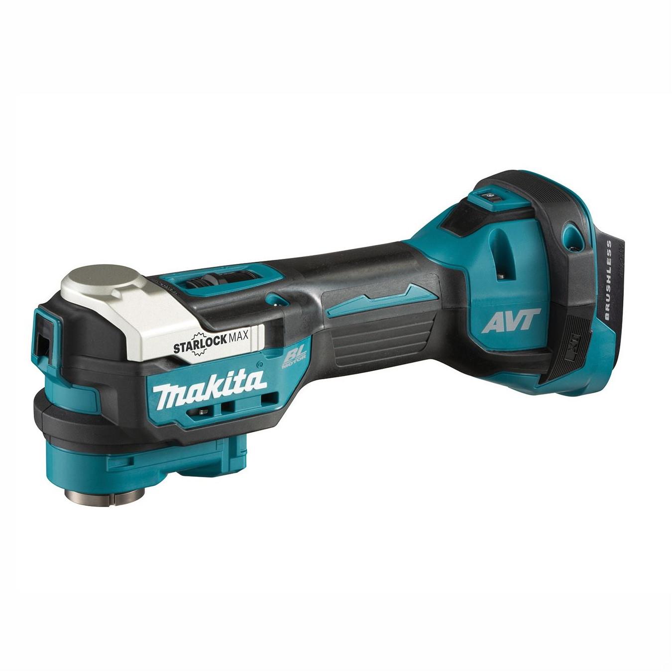 Makita DTM52Z Quick Tool Release Multi-Tool (Oscillating Interface System); 18V Li-ion; Bare Unit (Body Only); Compatible With Starlock; Starlock Plus; And Starlock Max Blades