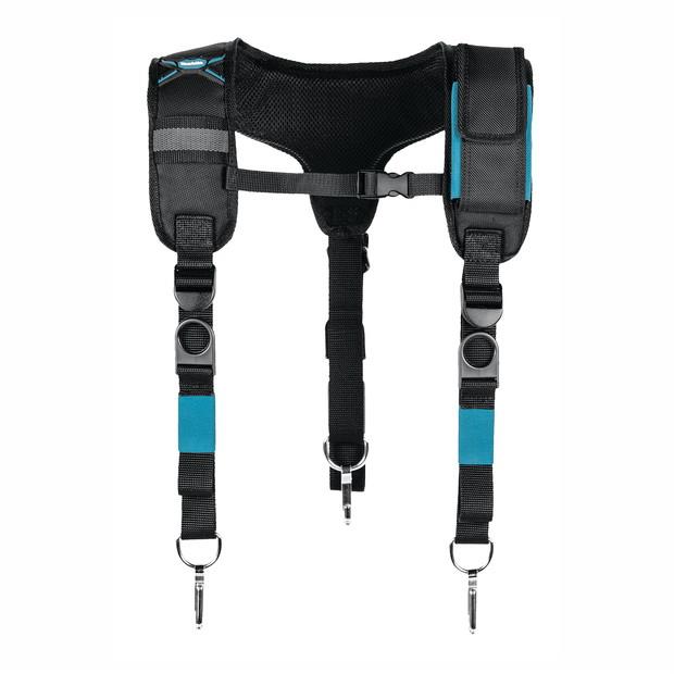 Makita E-05393 Tool Belt System; Ultimate Padded Braces & Phone Holder