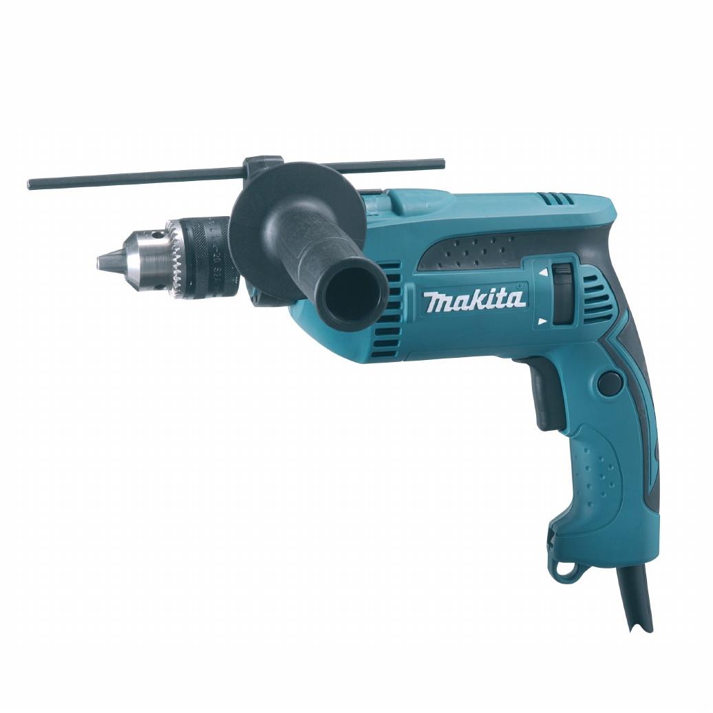 Makita HP1640 Percussion Drill; 13mm Chuck; Reverse Action; Variable Speed; 0-2800 rpm; 240 Volt