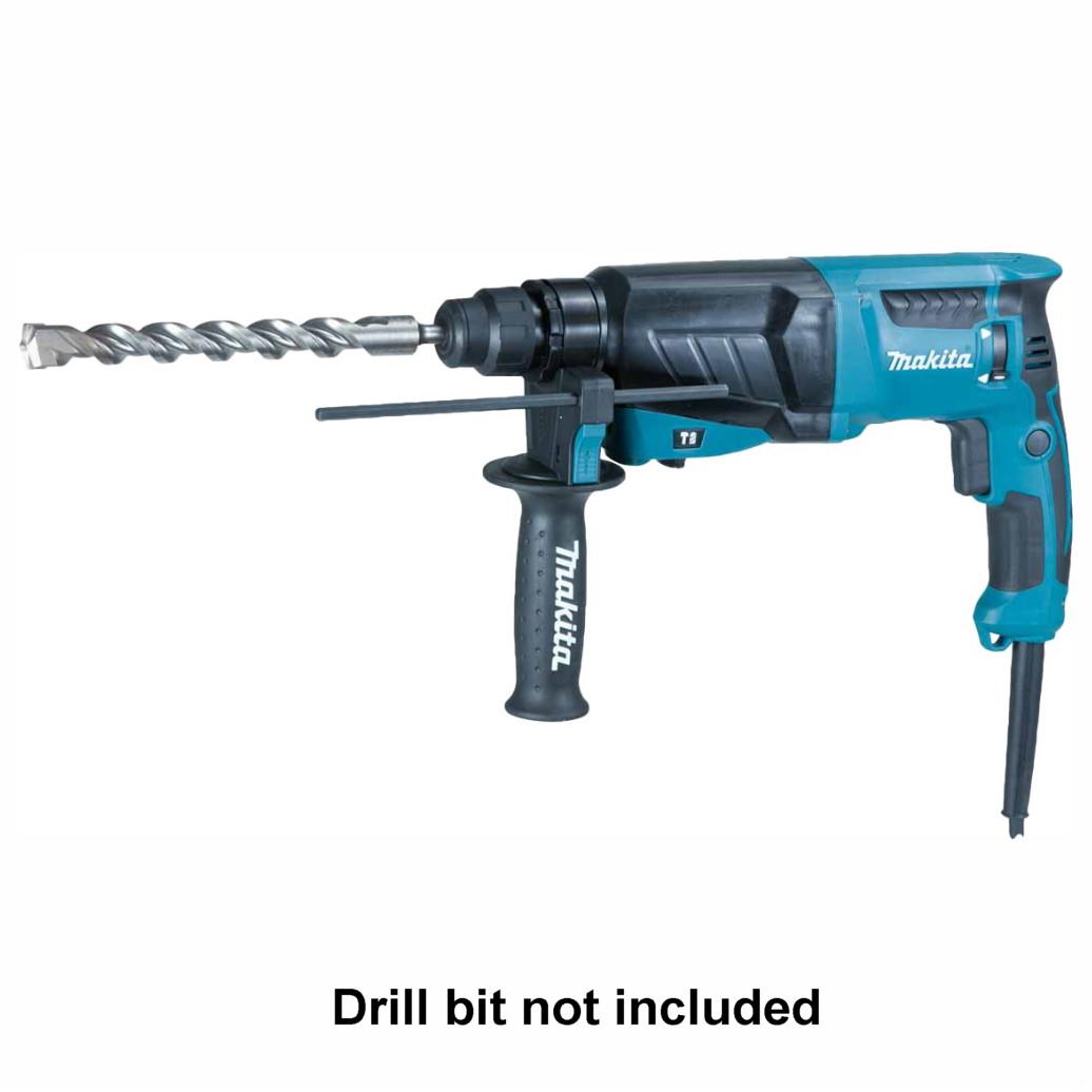 Makita HR2630 SDS+ Rotary Hammer Drill; 3 Mode; 26mm Max In Concrete; 240 Volt