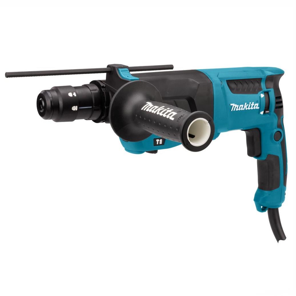 Makita HR2630T SDS+ Rotary Hammer Drill; 3 Mode; 26mm Max In Concrete; 240 Volt; With Quick Change Chuck