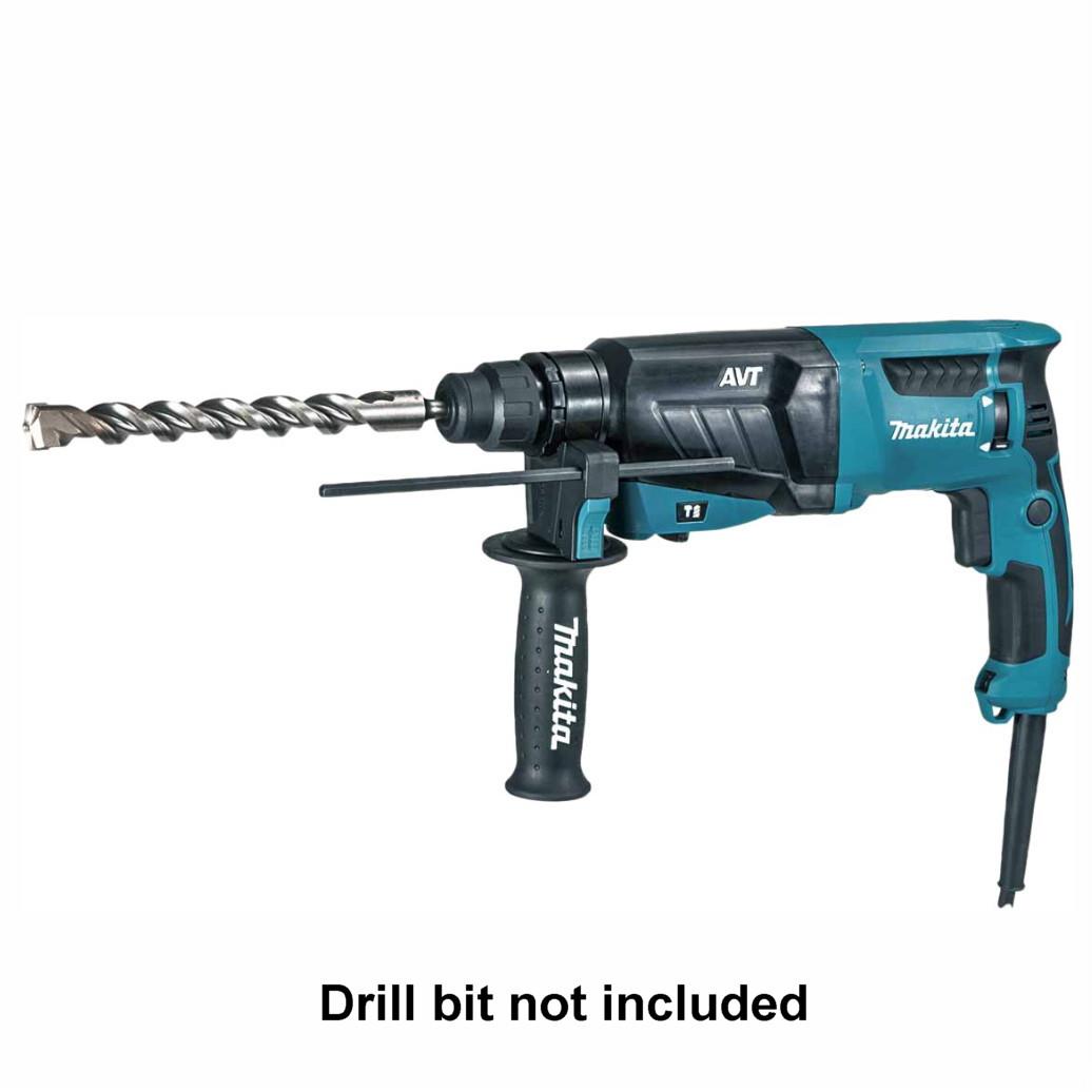 Makita HR2631F SDS+ AVT Rotary Hammer Drill; 3 Mode; 26mm Max In Concrete; 240 Volt