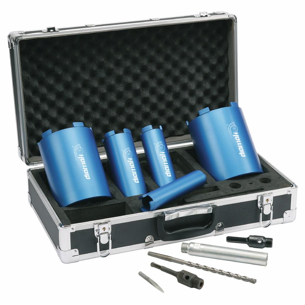 Makita P-74712 DiaMak 10 Piece Dry Diamond Core Drill Set