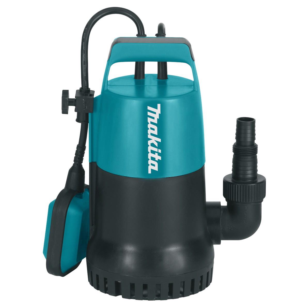 Makita PF0300/2 Submersible Drainage Clean Water Pump; 140 Litres/Minute