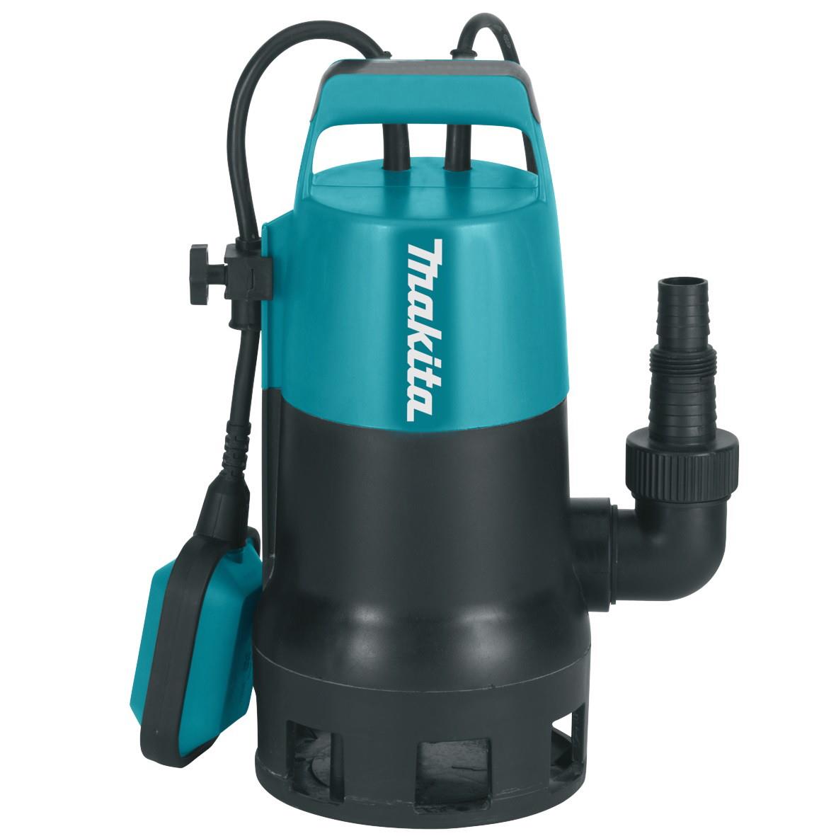 Makita PF0410/2 Submersible Drainage Dirty Water Pump; 140 Litres/Minute