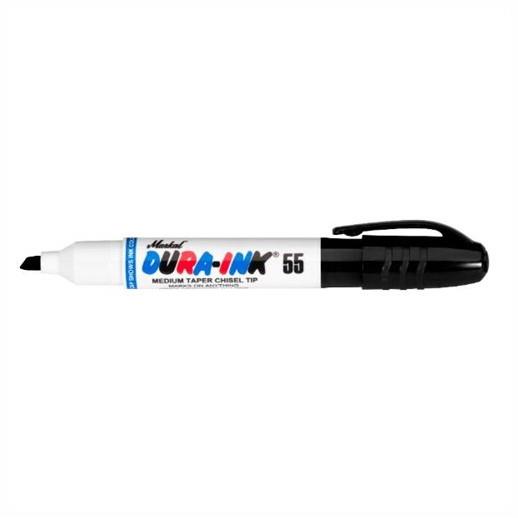 Markal Dura-Ink® No.55; Chisel Tip Marker; Black (BK)