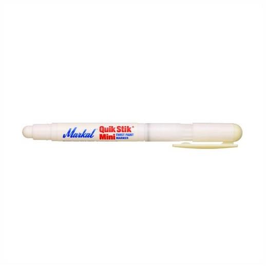 Markal Quick Stick Mini; Twist Paint Marker; White (WH)