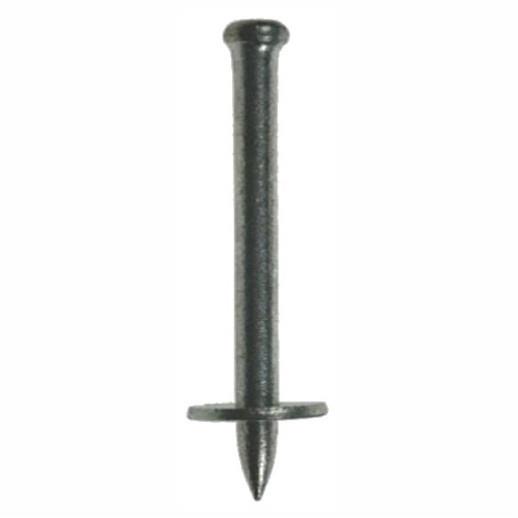 JCP AMNL030MP Masonry Nails; Light; With 8mm Diameter Washer; 2.5 x 30mm; Zinc Plated (ZP); Box (200)