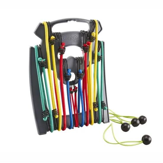 Master Lock 3043E Twin Wire Bungee Organiser; 10 Piece Set; Added Value Free Bungee Balls; Pack (4)