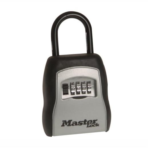 Master Lock 5400 Portable Shackled Combination Keysafe; Holds 3 Keys