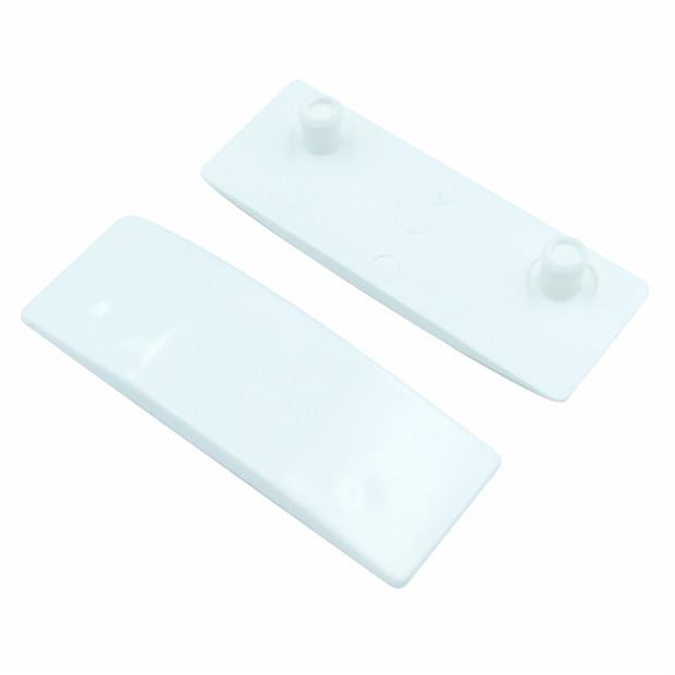 Mila 055432 PV Striker; Casement Wedge; 50 x 15mm; 3mm; White (WH)