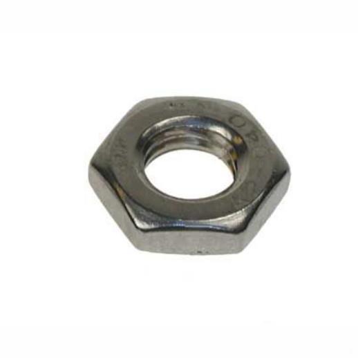 Hex Lock Nut; A2 Stainless Steel; M5 (5mm)
