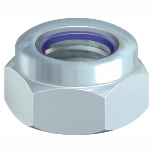 Nylon Insert Nuts; Type T; Zinc Plated (ZP); M5