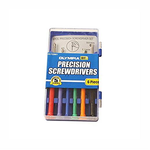 Olympia 22901 6 Piece Precision Screwdriver Set