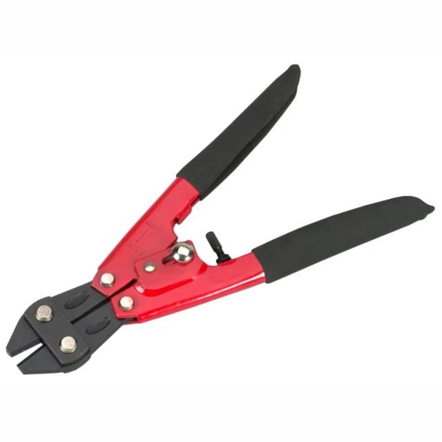 Olympia 39-008 Centre Cut Bolt Cutters; Bolt Croppers; Red (RD); 200mm (8
