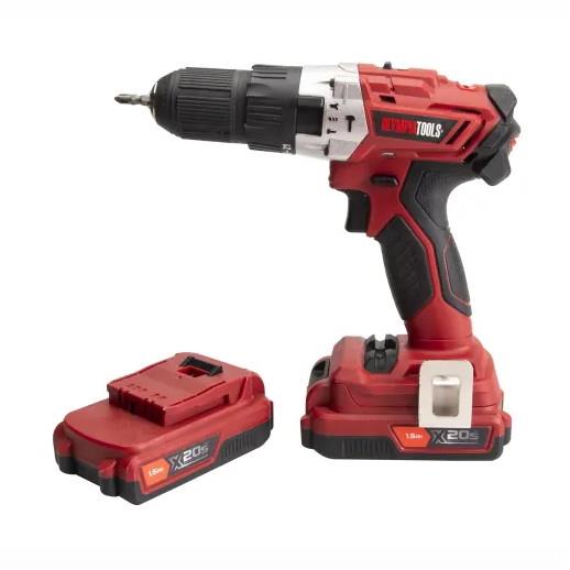 Olympia 09-914 20 Volt Combi Drill; With 2 x 1.5Ah Batteries