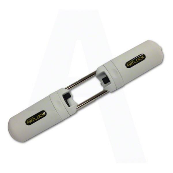 Patlock Security Lock For French Doors & Conservatories; White (WH)