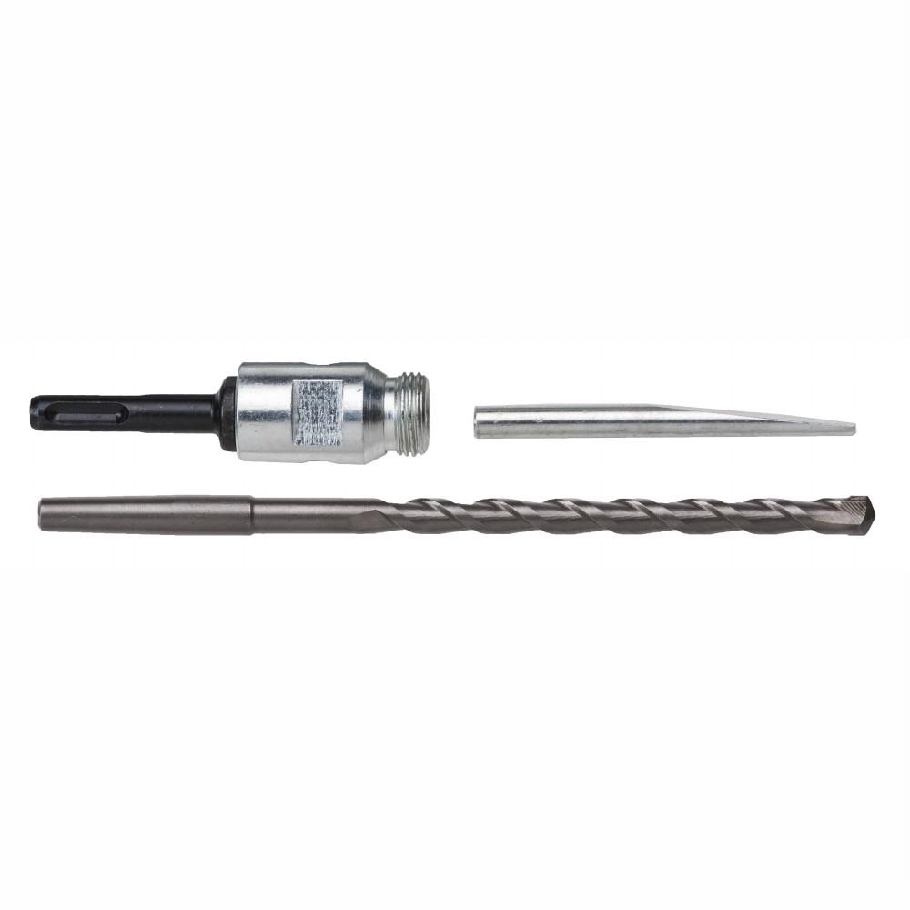 Premier DC11022 SDS Chuck Adapter Pack For Diamond Core Drills; Includes Adaptor; Drill Bit & Drift Key