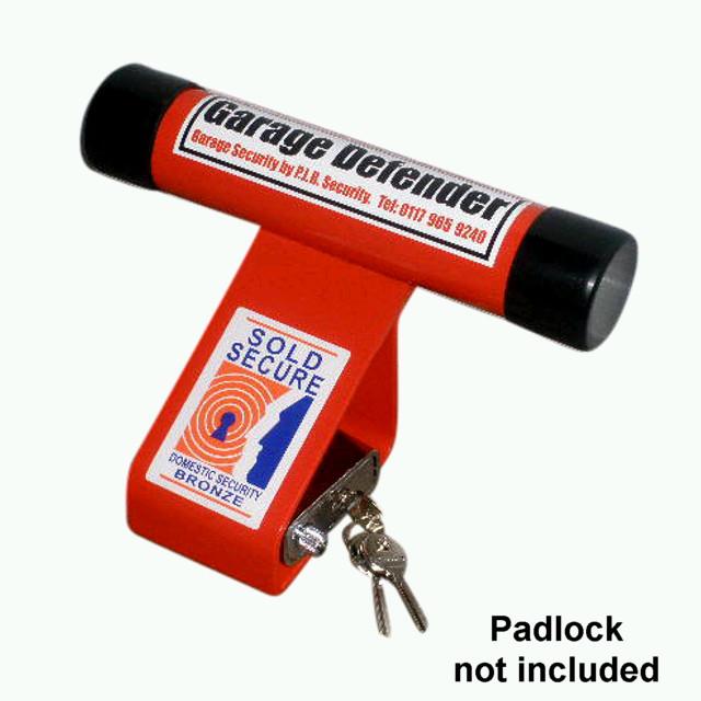 PJB 302 Garage Door Defender; No Padlock