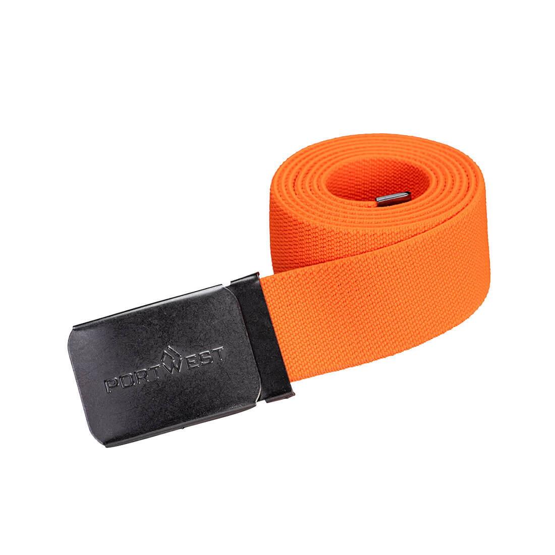 Portwest C105 Elasticated Work Belt; Orange (OR)