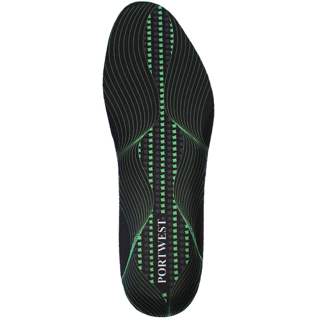 Portwest FC82 Gel Cushion And Arch Support Insole; Medium (M)