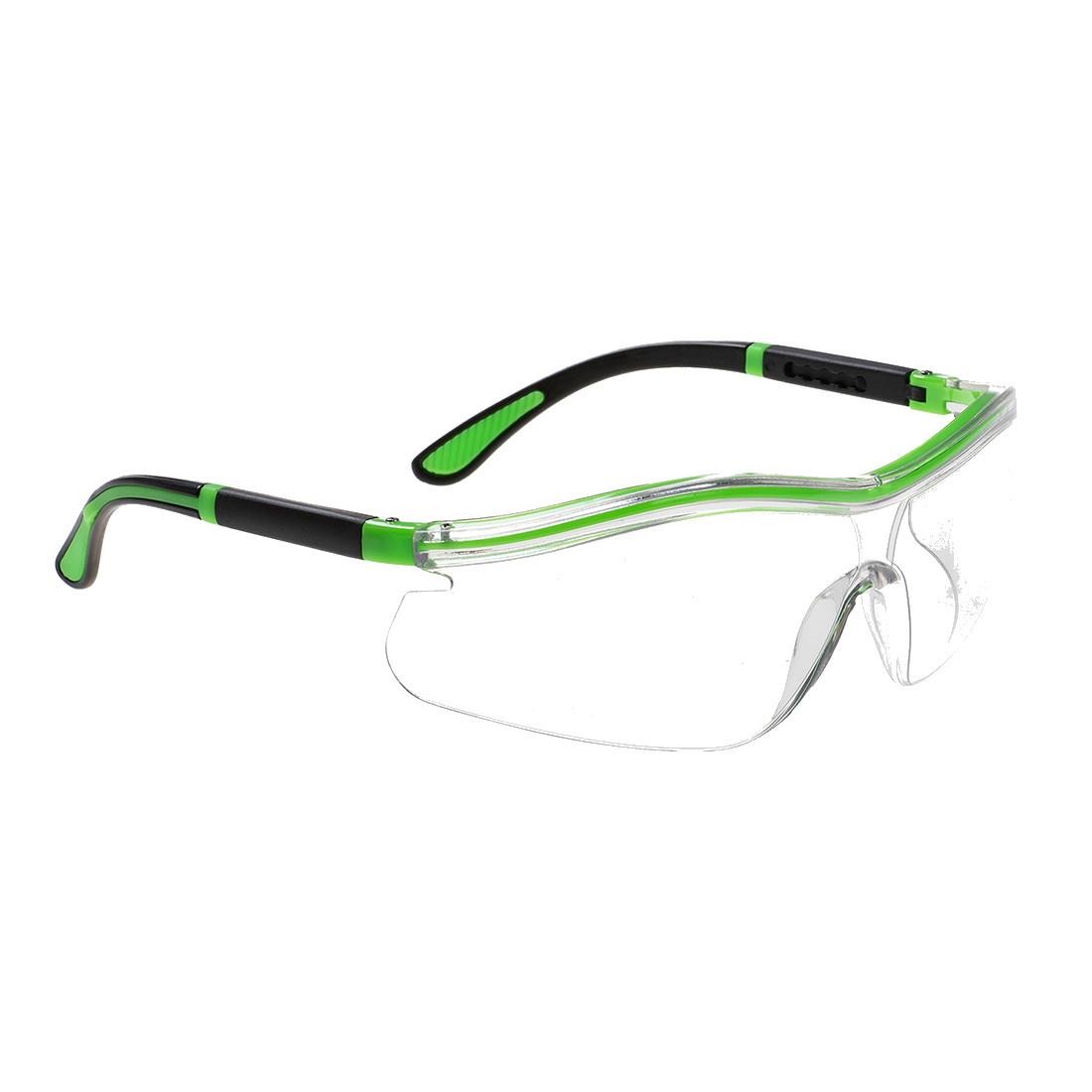 Portwest PS34CLR  Neon Safety Spectacles; Clear (CL)