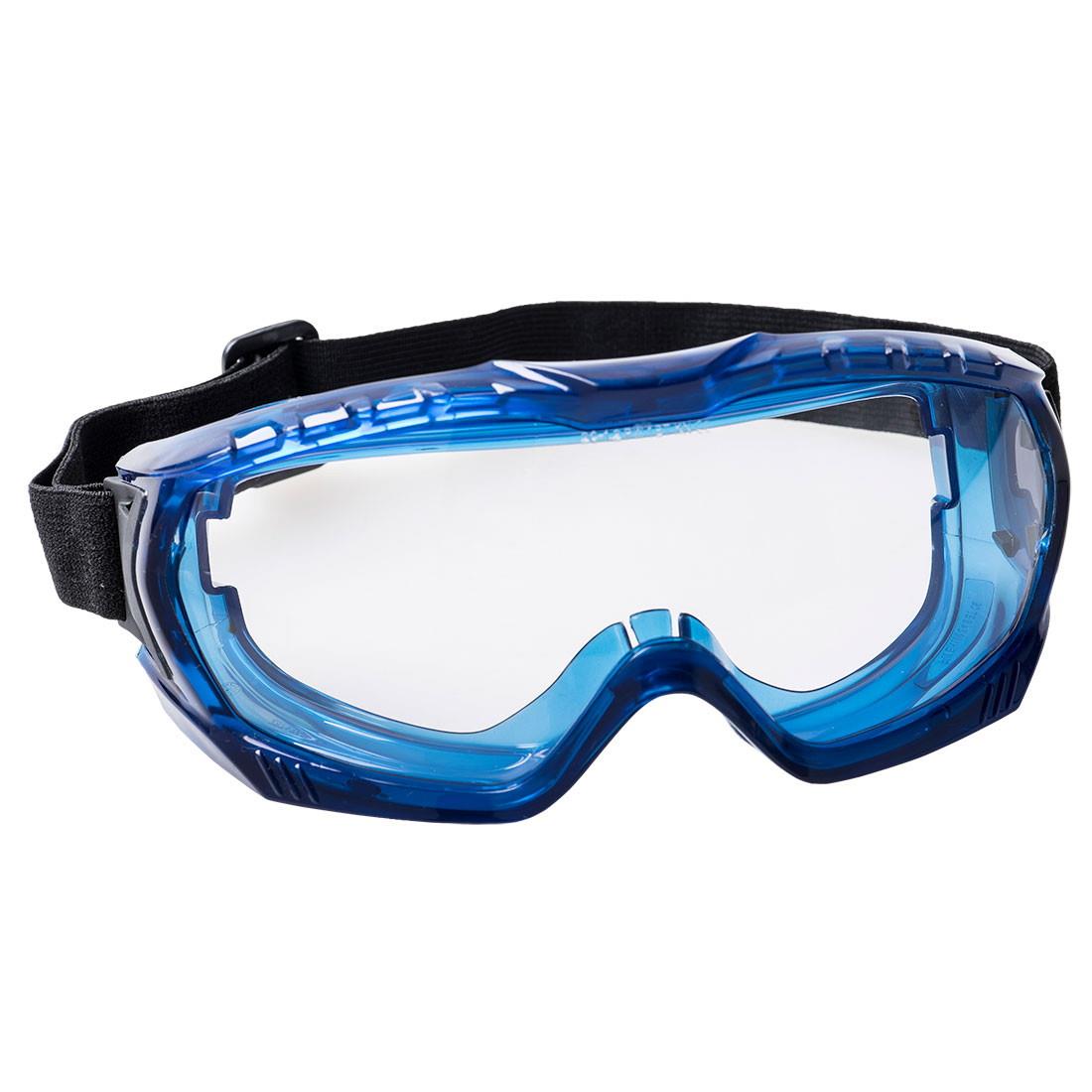 Portwest PW25 Ultra Vista Goggles; Unvented; KN Lens Rating; Clear (CL)