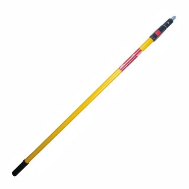 ProDec PREX004 Paint Roller Telescopic Extension Pole; Fibreglass; Button Lock; 4' -8'