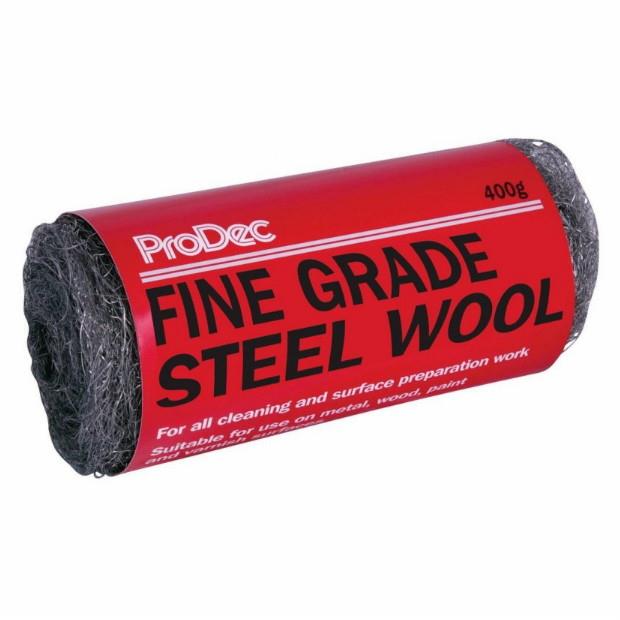 ProDec Steel Wool; Grade 00 Fine; 400gm