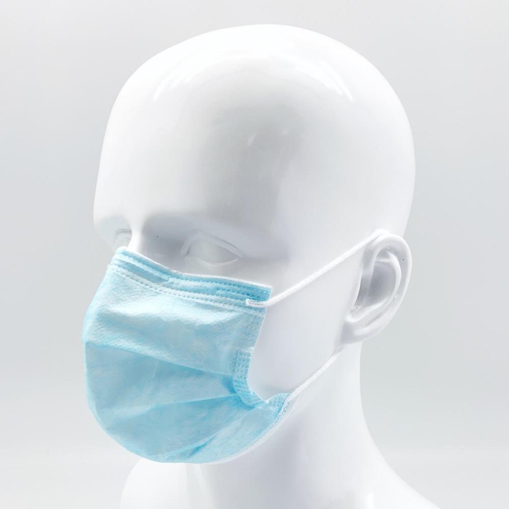 Prosolve PVMASK 3 PLY Disposable Face Masks; 25gsm Middle Layer; BEF95 Particulate; Box (50)