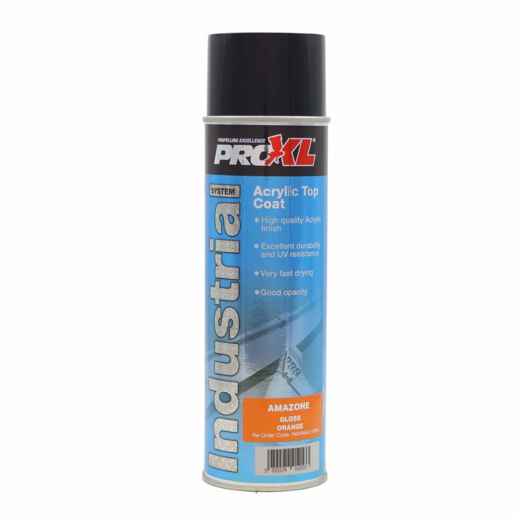 PROXL INDAMAZ-ORG Agricultural Colour; Acrylic Gloss Topcoat; Amazone Orange (AMOR); 500ml