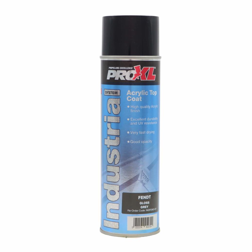 PROXL INDFEND-GY Agricultural Colour; Acrylic Gloss Topcoat; Fendt Grey (FEGR) 500ml