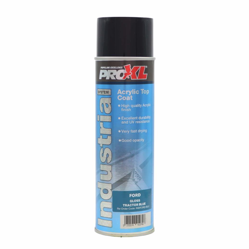 PROXL INDFORD-BLU Agricultural Colour; Acrylic Gloss Topcoat; Ford Tractor Blue (FOTBL) 500ml