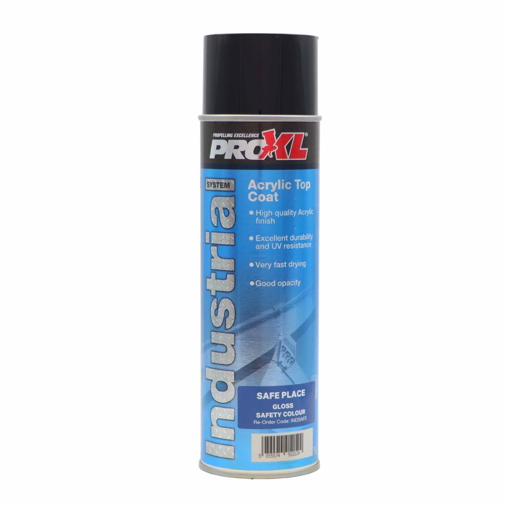 PROXL INDSAFE Acrylic Gloss Topcoat; RAL 5005 Signal Blue (SBL); Safety Colour (SAFE PLACE/ESCAPE ROUTES); 500ml