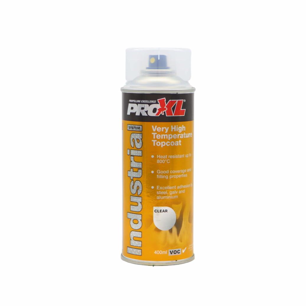 PROXL INDHTC400 High Temerature Topcoat; Clear (CL); 400ml