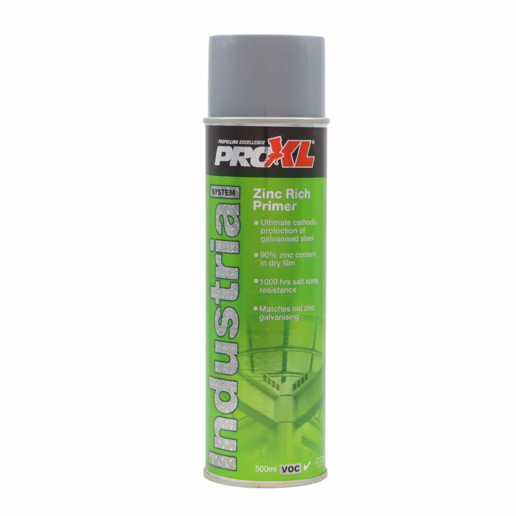 PROXL INDZR500 Zinc Rich Primer; Grey (GR); 500ml