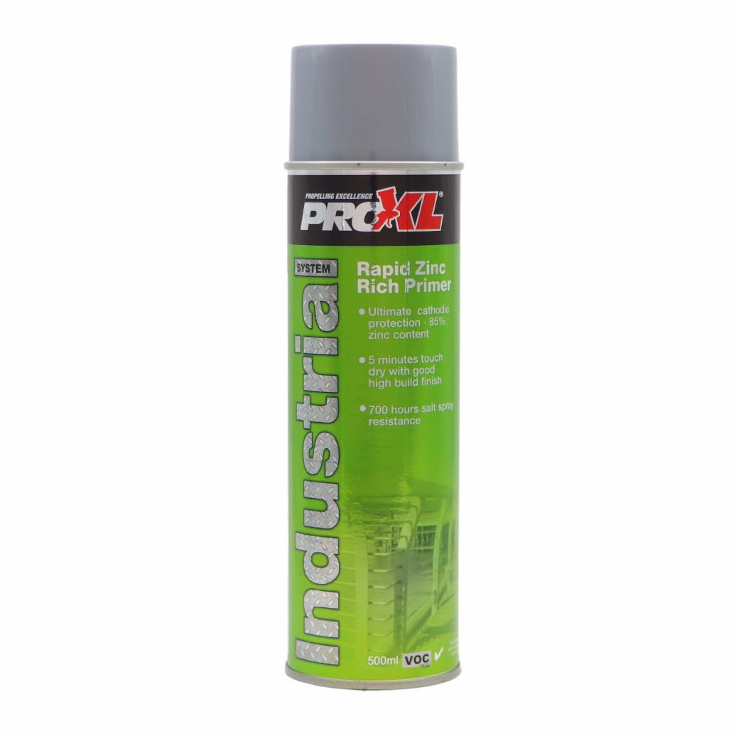 PROXL INDZRF500 Rapid Zinc Rich Primer; Grey (GR); 500ml