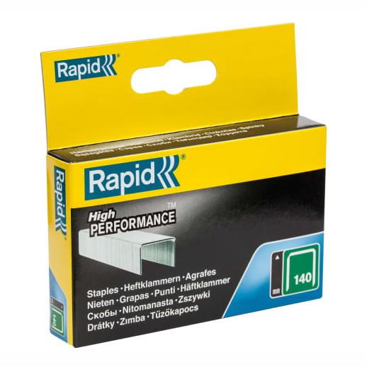 Rapid Series 140 Staples; 140/6; 6mm (1/4"); Pack (2000)