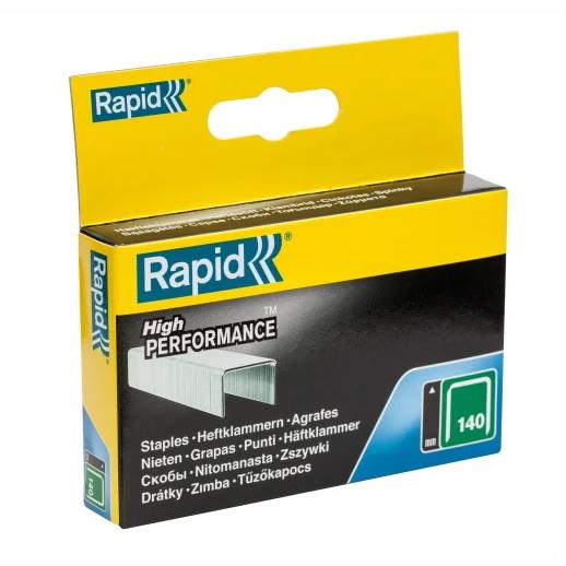 Rapid Series 140 Staples; 140/14; 14mm  (9/16"); Pack (2000)