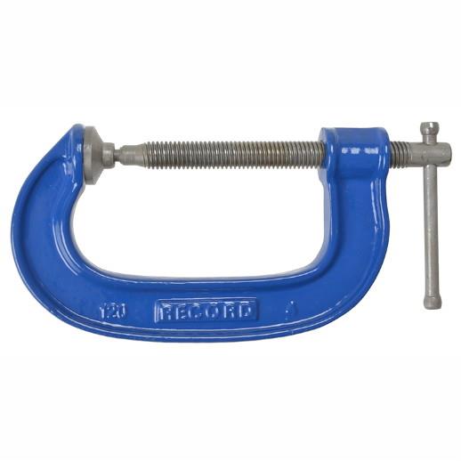 Record 120 Heavy-Duty G Clamp; 100mm (4in)