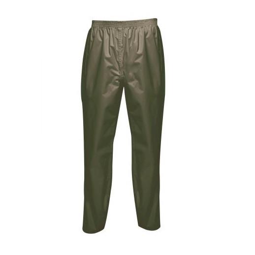 Regatta TRW348 Men's Pro Pack Away Waterproof Overtrousers; Laurel (LA); Medium (M)