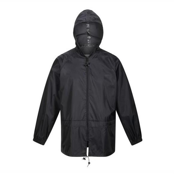 Regatta TRW408 Men's Stormbreak Waterproof Jacket; Black (BK); Medium (M)