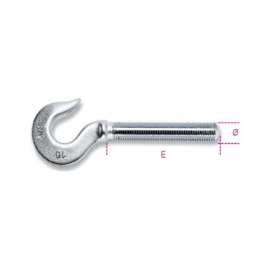Robur 8003ZD Turnbuckle Hook; Right Thread; Galvanised (GALV); M5; 5mm (3/16