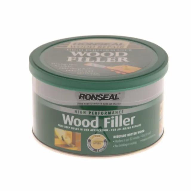 Ronseal High Performance Wood Filler; Natural (NAT); 275gm
