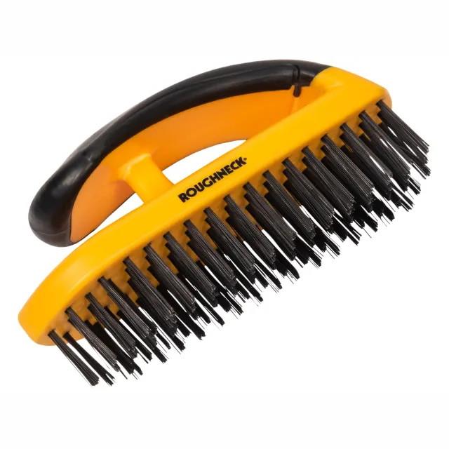 Roughneck 52-050 5 Row Block Wire Brush; 165mm (6½
