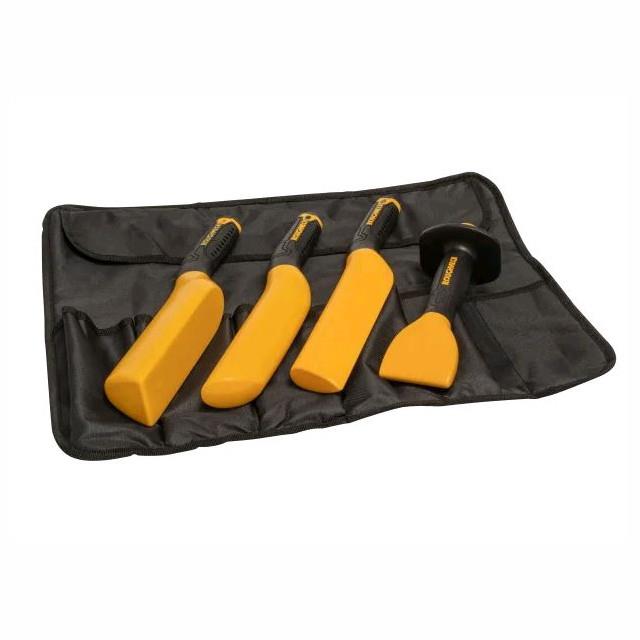 Roughneck 55-010 Pro Lead Dressing Set; 4 Piece In Carry Sleeve